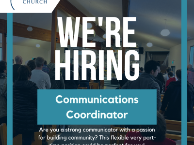 Communications Coordinator position opening